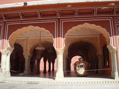 Silver Urns of Diwan-i-Khas