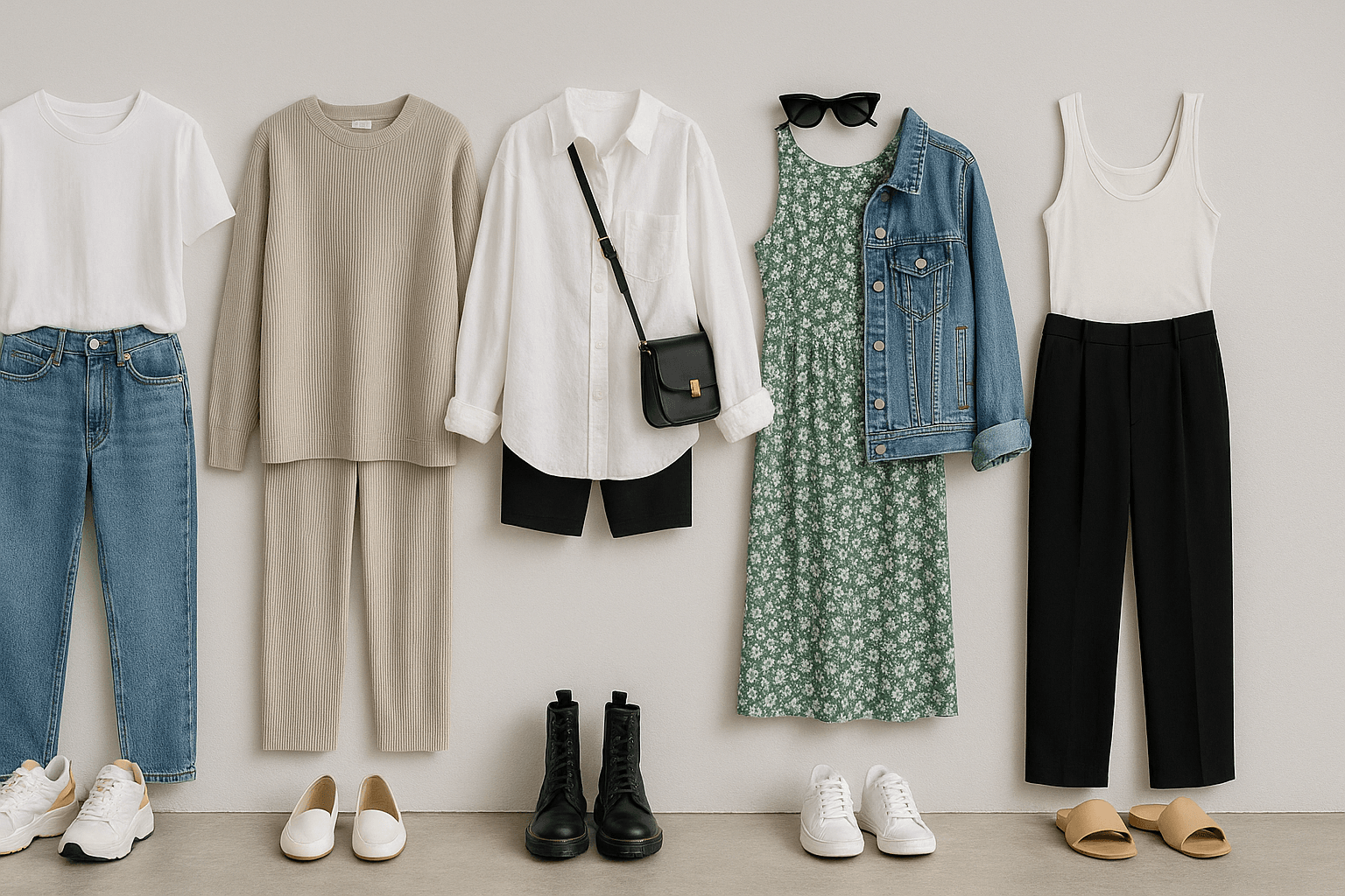 5 Easy Outfit Formulas for When You’re Running Late