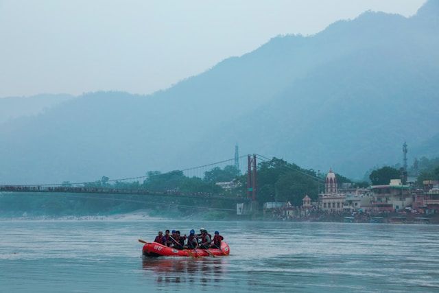 White Water Rafting on the Ganges