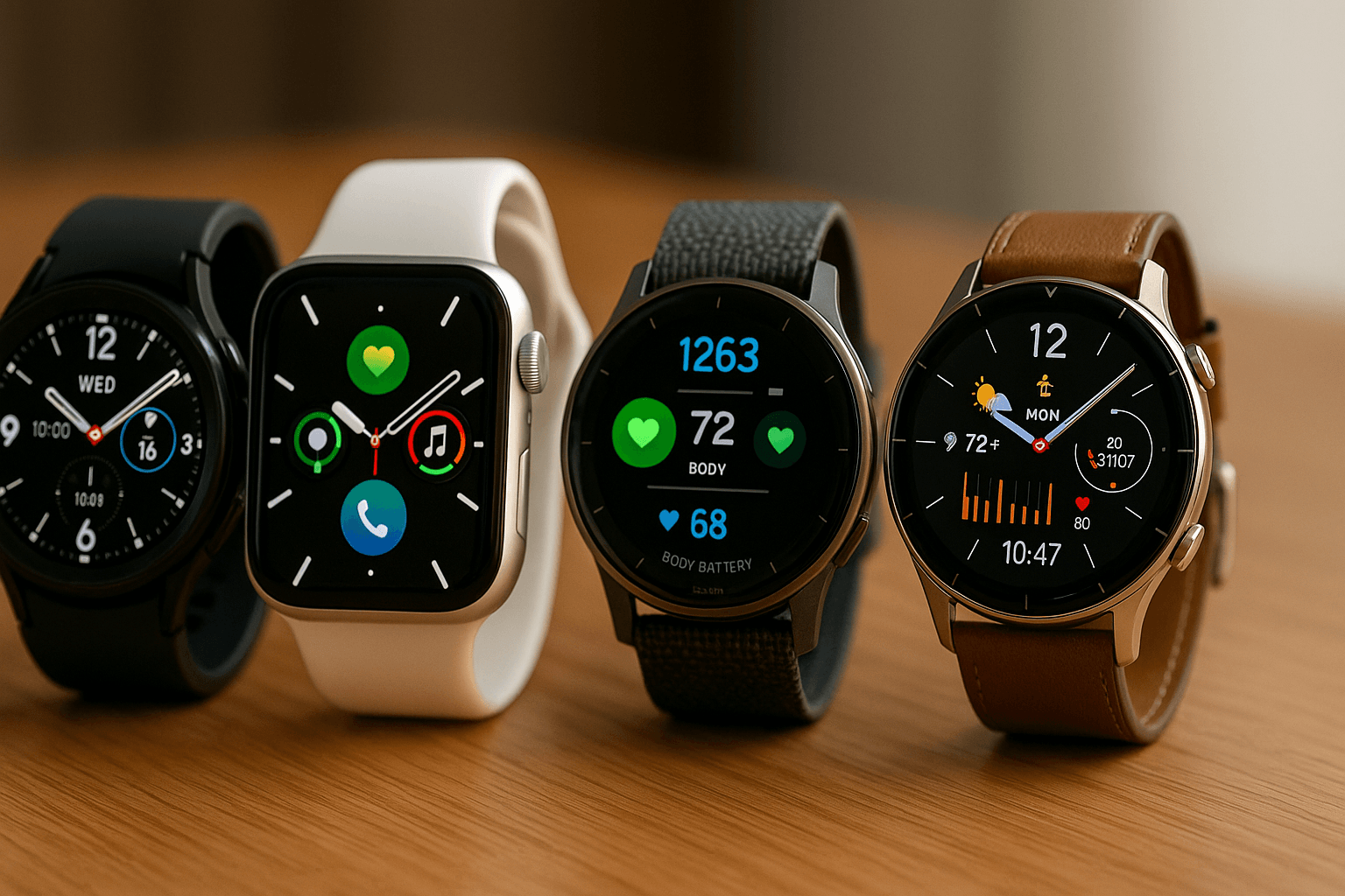 Top Smartwatches Compatible with Android & iOS