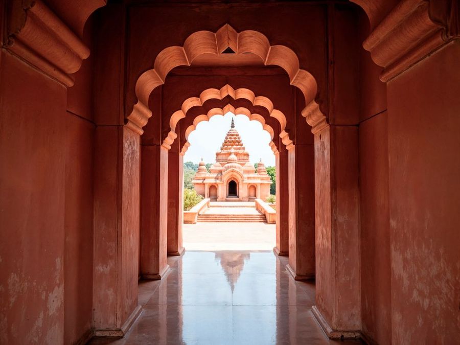 Sound and light show (temple projection show)