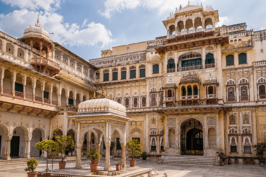 Stunning Blend of Rajput & Mughal Architecture