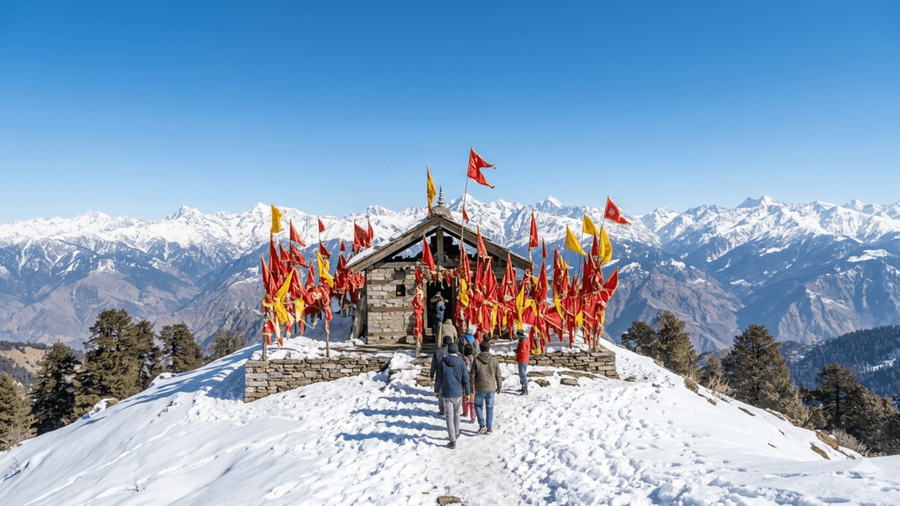 This Temple in Himachal Opens Only When the Snow Melts