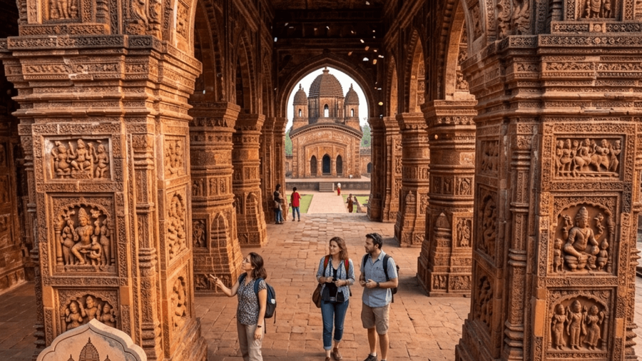 Walking Through Bishnupur’s Terracotta Temples Without Rushing History