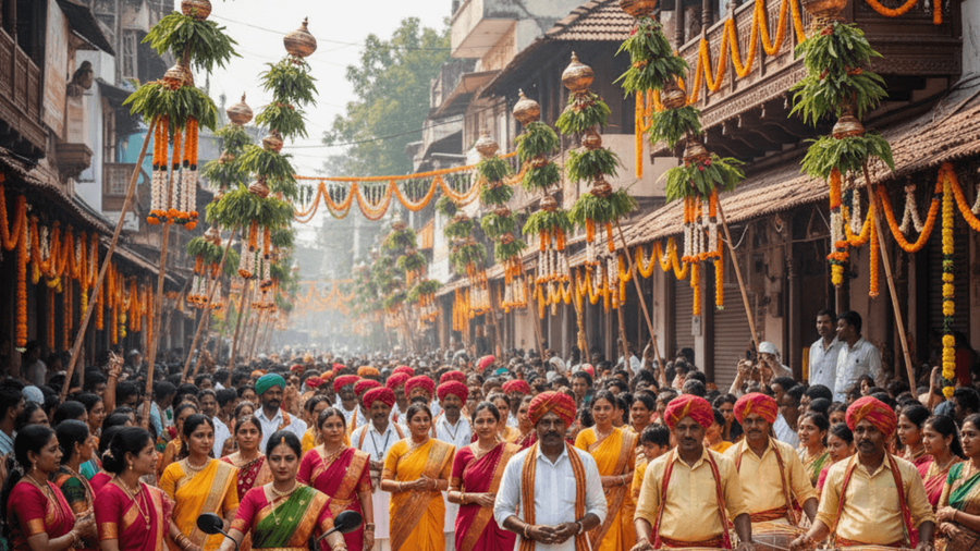 The Spring Morning When Maharashtra Welcomes Its New Year