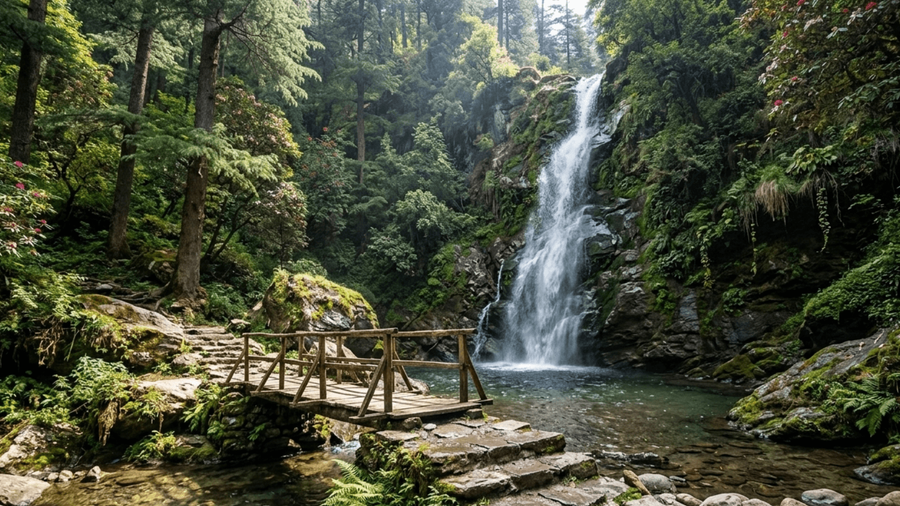 Jibhi - When the Path to a Waterfall Is as Worthy as the Waterfall Itself