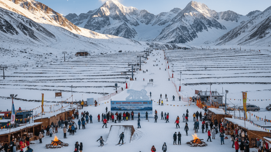 What Draws Adventure Lovers to the Auli Winter Carnival