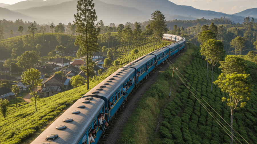 Sri Lanka When Trains Become the Best Way to Travel