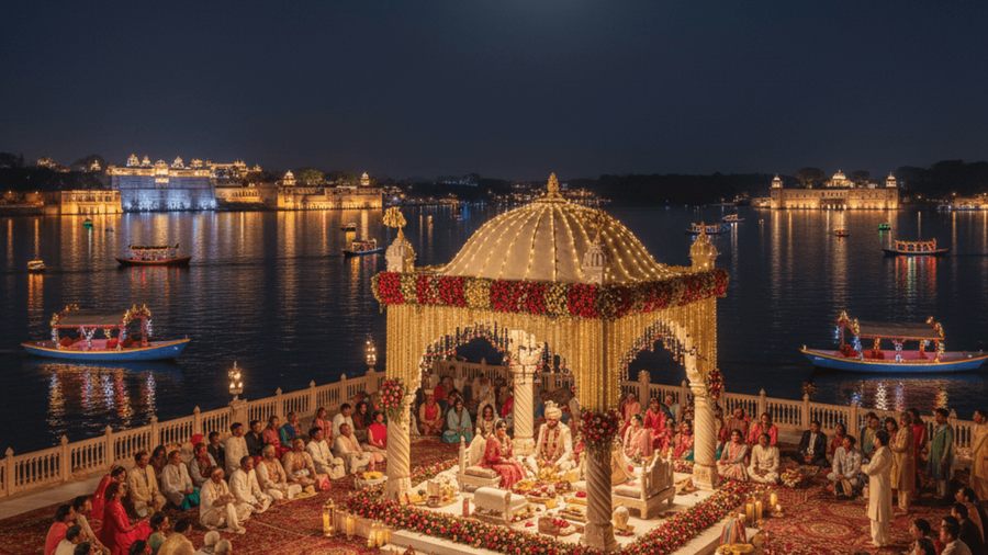 Udaipur as a Destination Wedding, What the City Offers Naturally