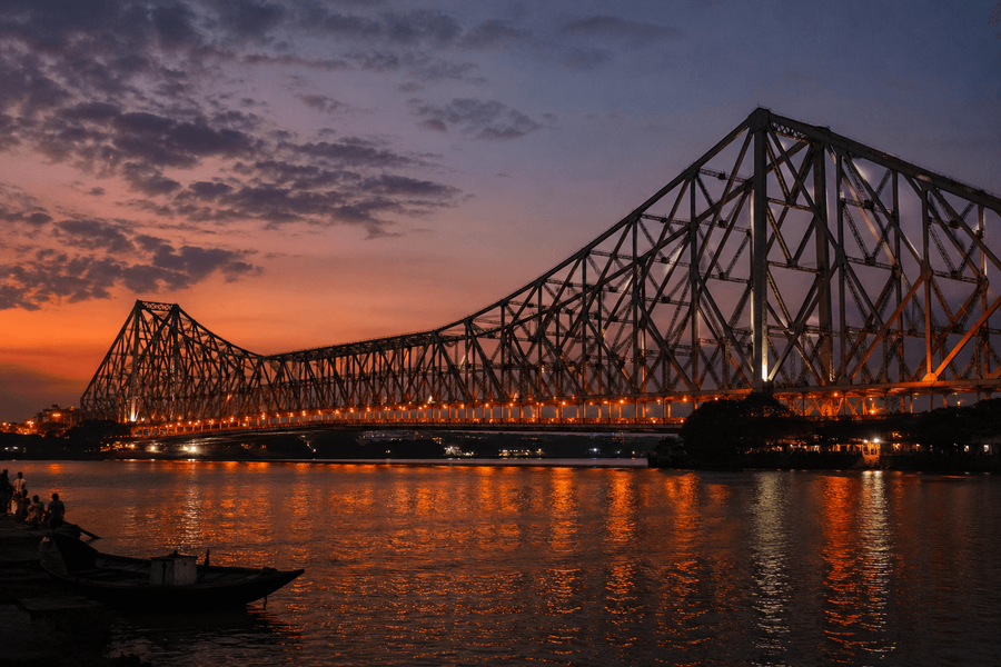 Evening Silhouette from the River