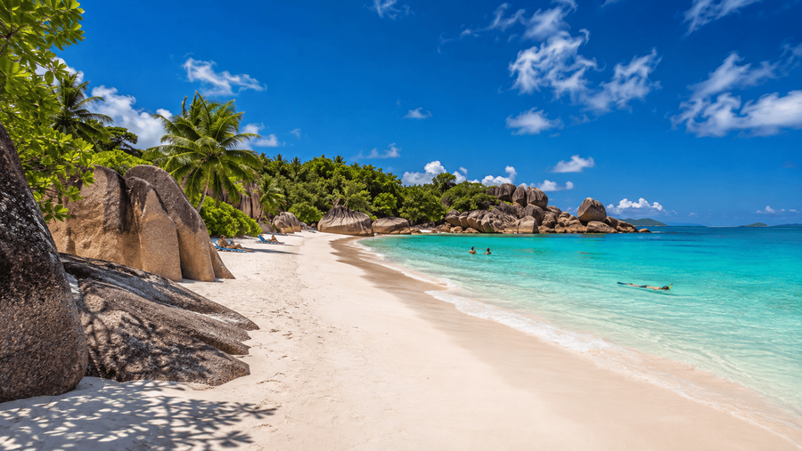 Relax at Anse Lazio and Enjoy Praslin’s Granite-Framed Coastline