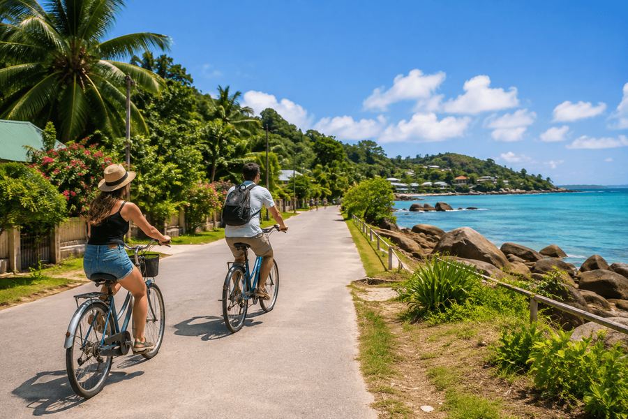 Bicycle Orientation Around La Digue