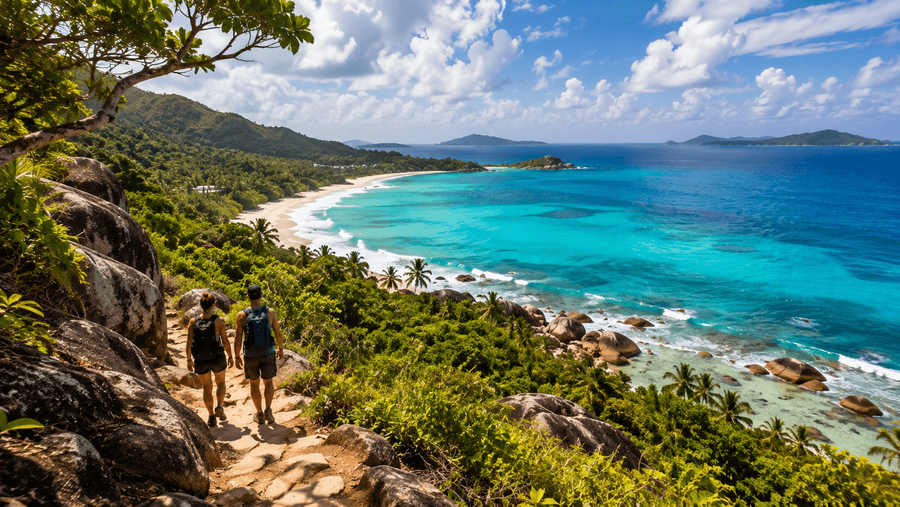 Guided or Self-Guided Coastal Trail Around La Digue