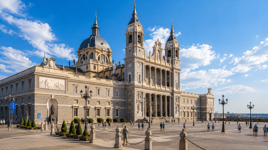 Grand Façade, Twin Towers, and Cathedral Architecture