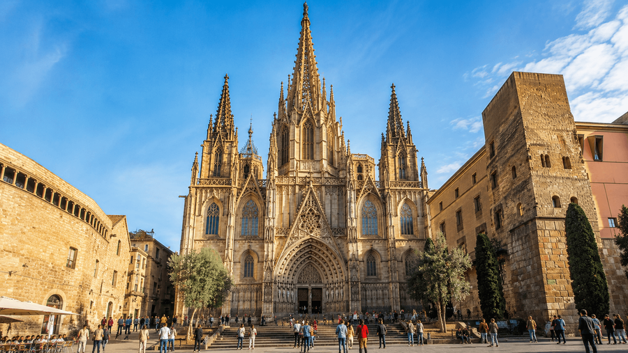 Barcelona Cathedral Exterior