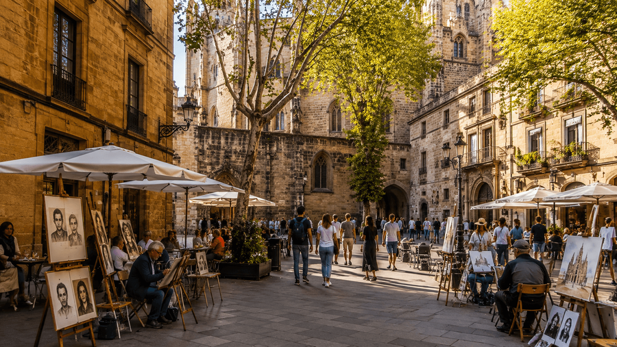 Historic Old City Squares