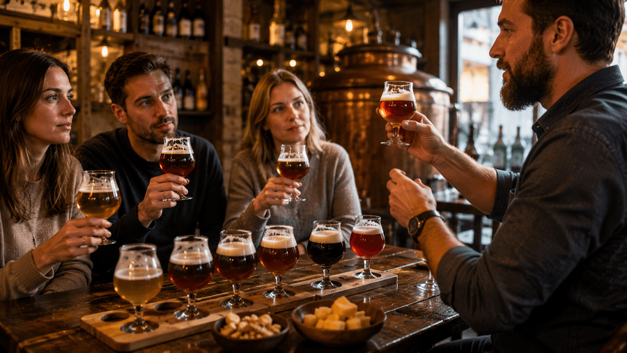 Enjoy a Guided Belgian Beer-Tasting Experience