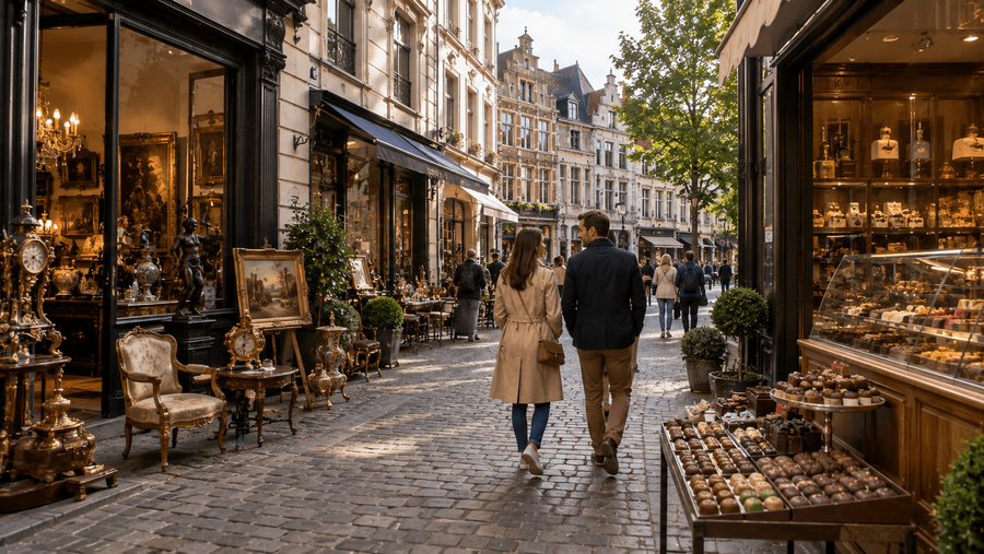 Explore the Sablon Antiques and Design Walk