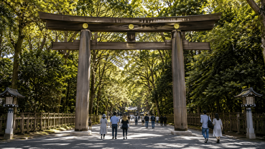 Meiji Shrine & Harajuku 1