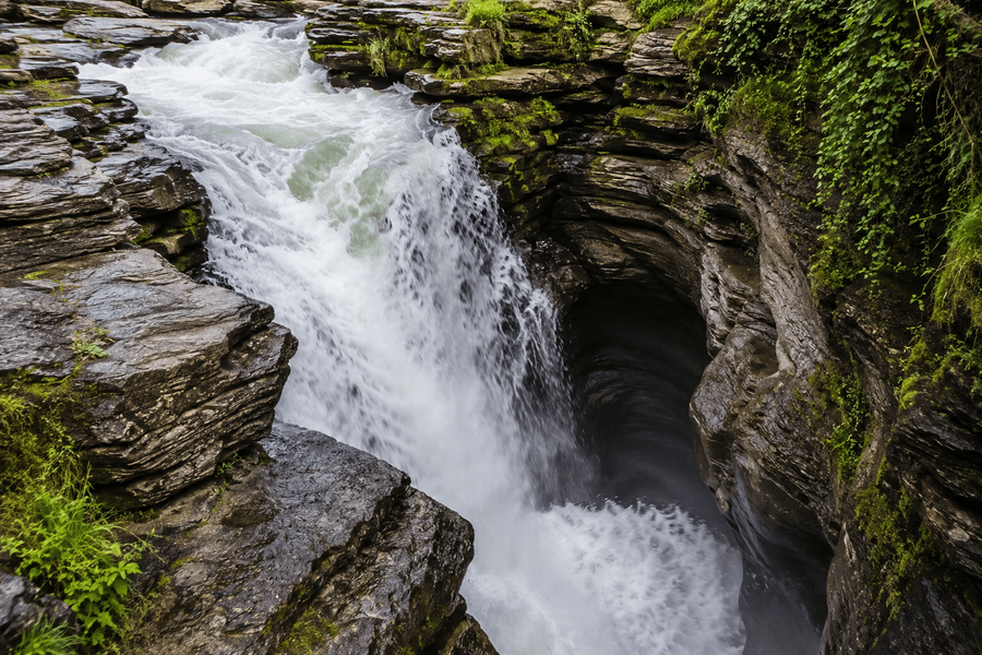 Underground Waterfall