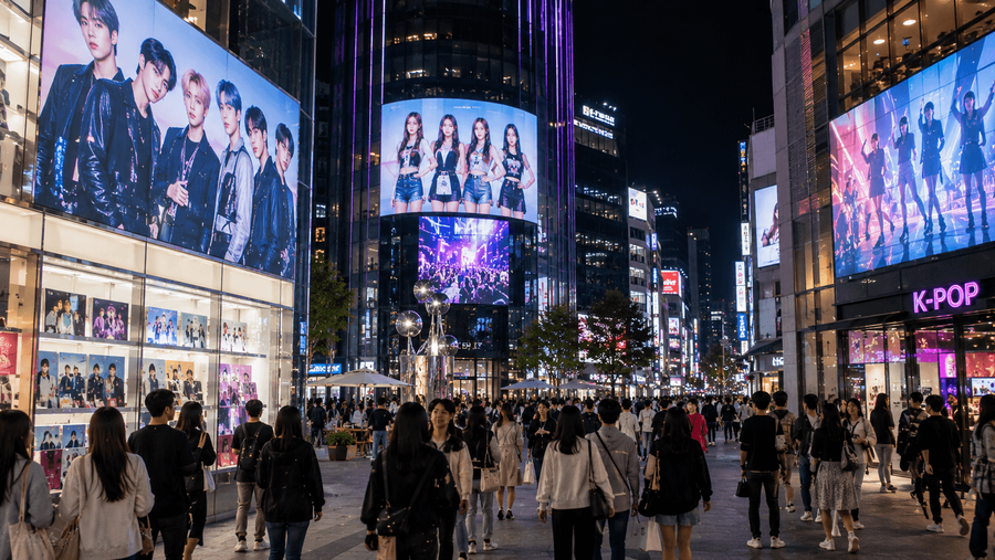 K-pop and Entertainment Landmarks