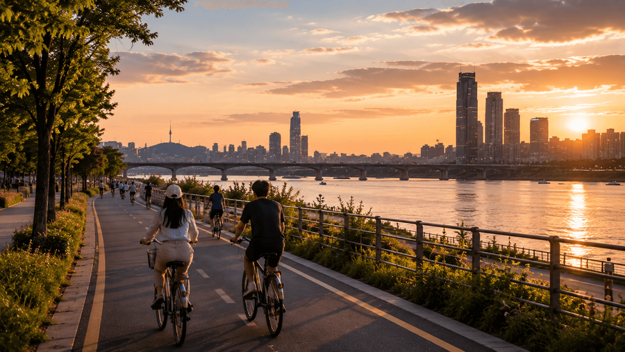 Riverside Cycling