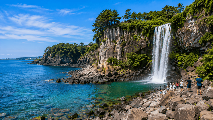 Cheonjiyeon Waterfall