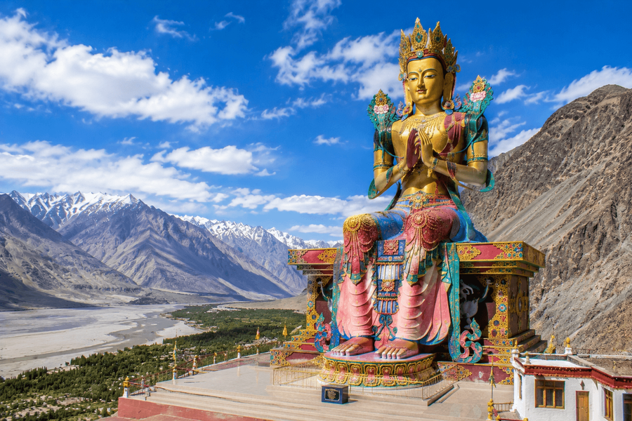 Giant Maitreya Buddha Statue