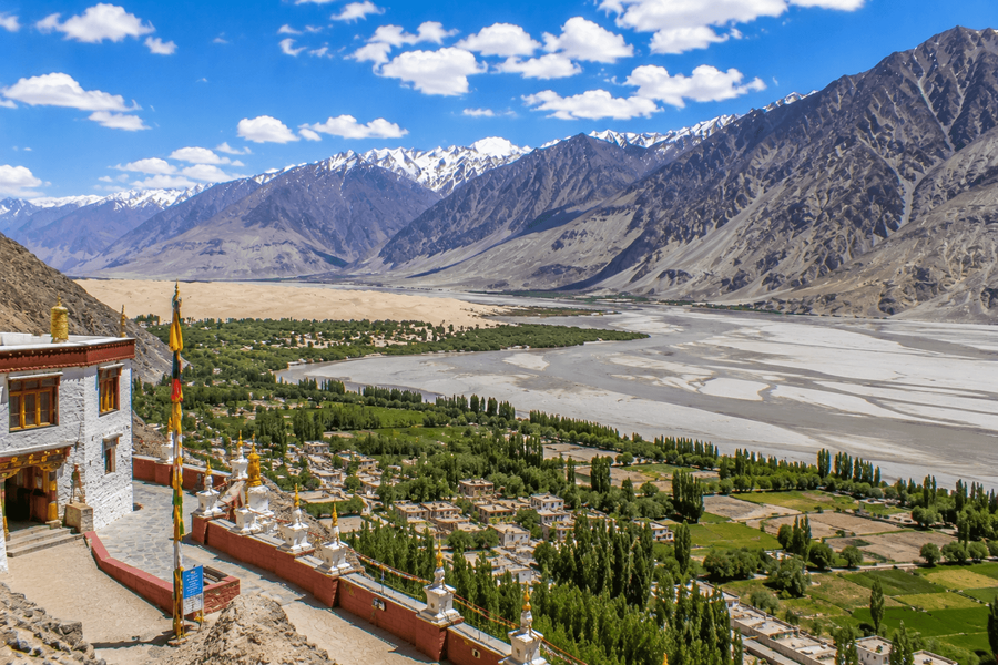 Panoramic Views of Nubra Valley