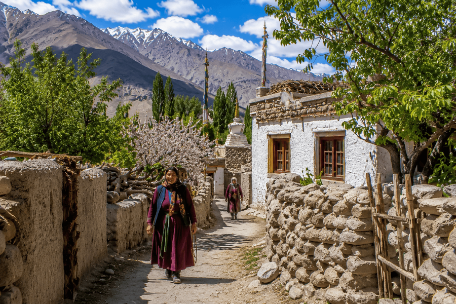 Traditional Ladakhi Village Life