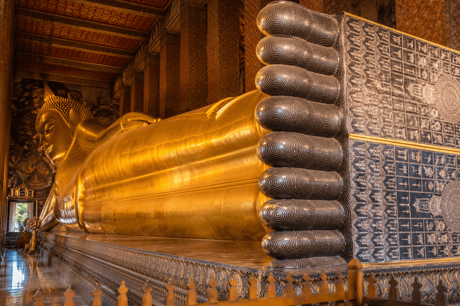 The Magnificent Reclining Buddha