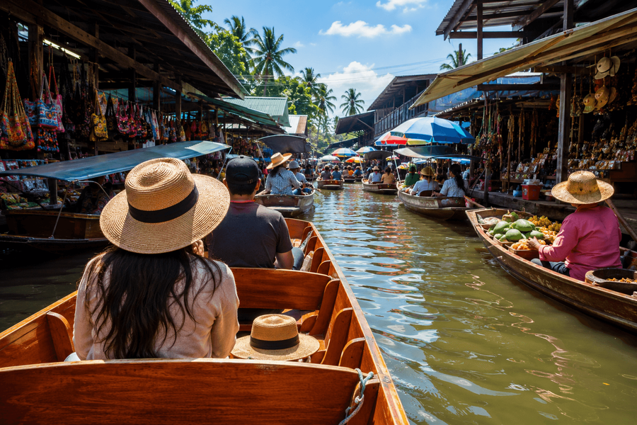 Traditional Long-Tail Boat Experience