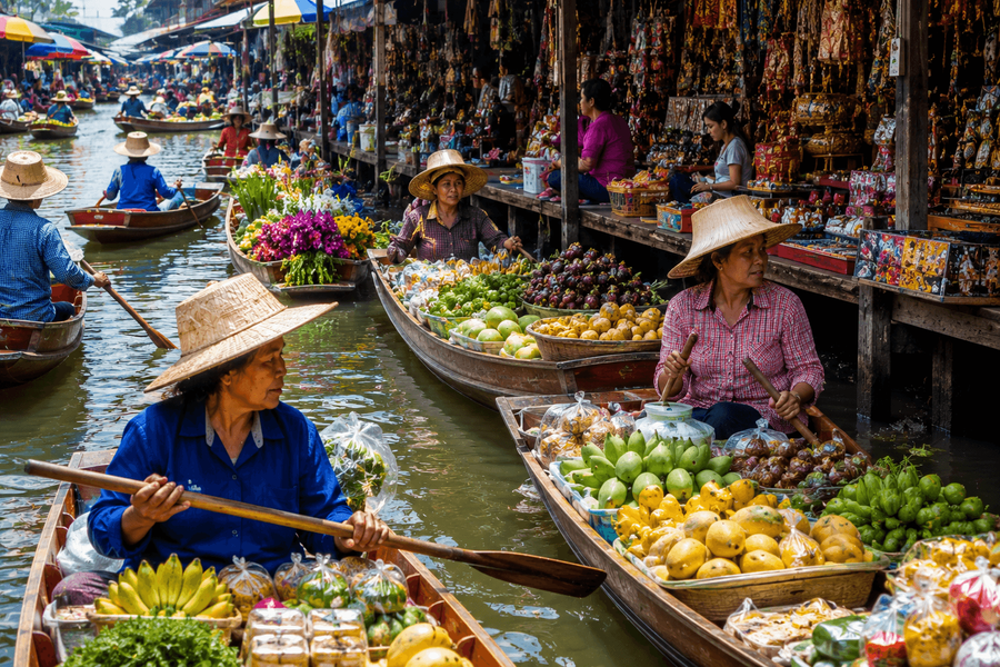 Floating Vendors and Local Culture