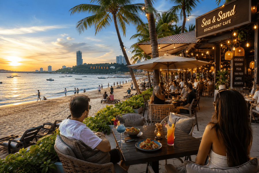 Beachfront Cafés and Dining