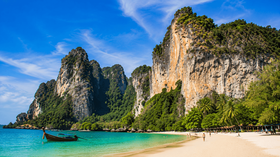 Towering Limestone Cliffs