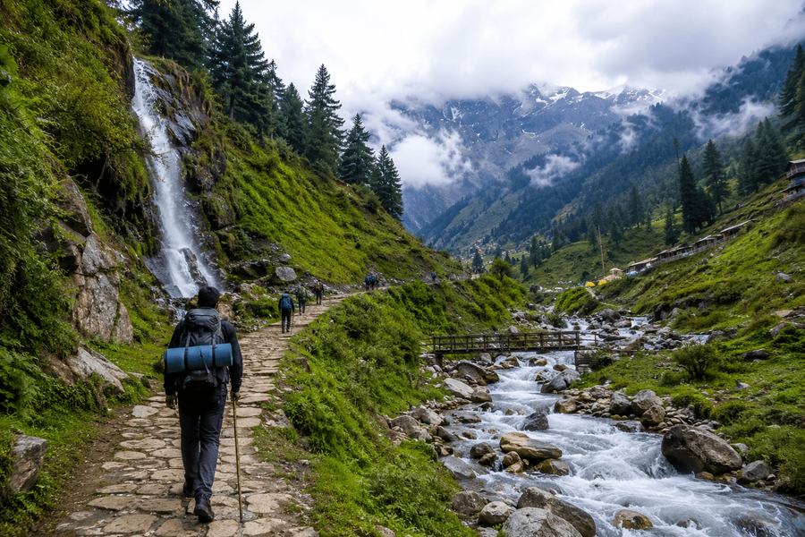 Trek to Kheerganga
