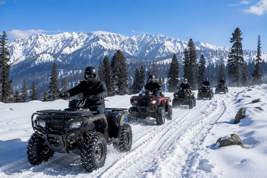 ATV Rides in Gulmarg