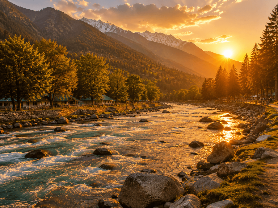 Golden-hour scenery