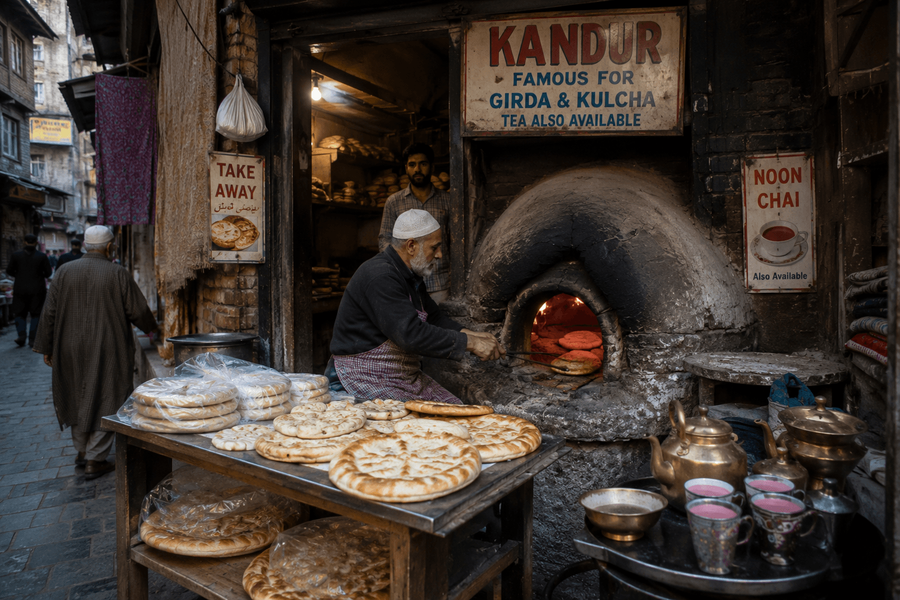 Traditional Kashmiri bakeries