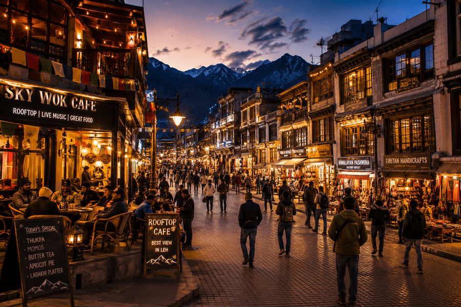Evening Market Walk