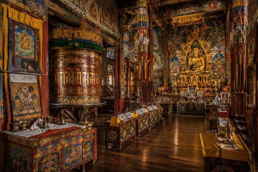 Multi-Level Monastery Architecture