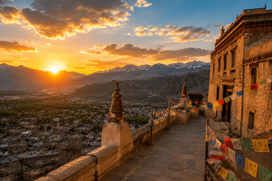 Sunset Photography from the Palace Terrace