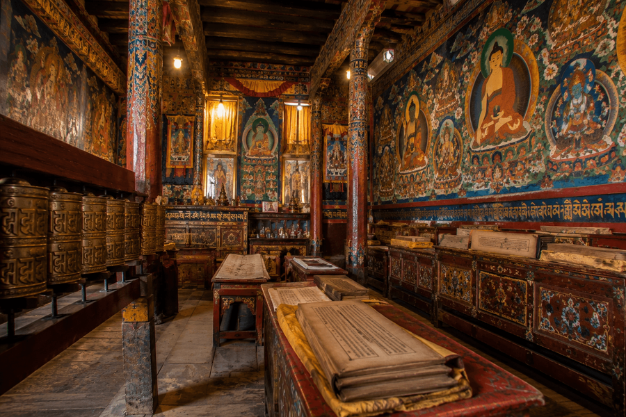 Ancient Prayer Rooms and Murals