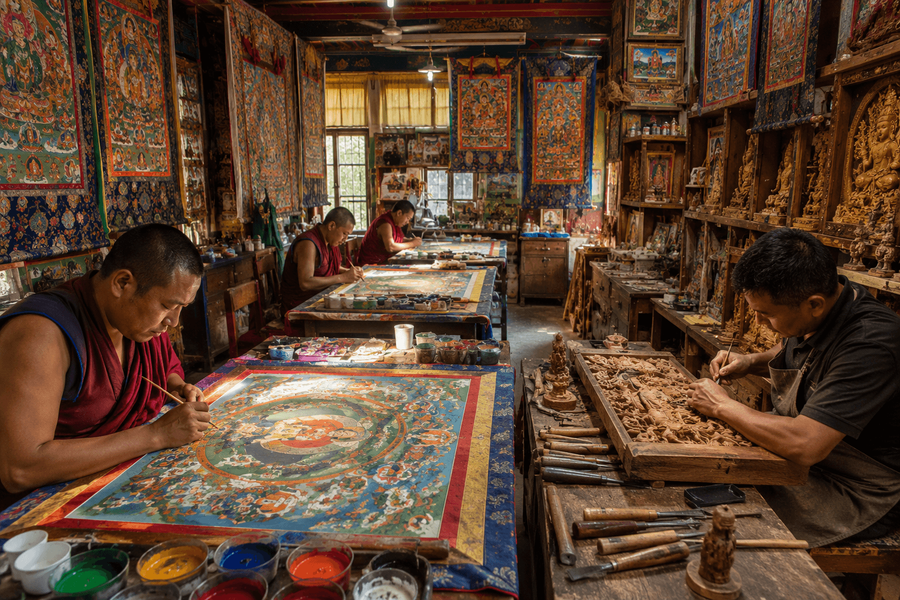 Artisan workshops and live craftmaking