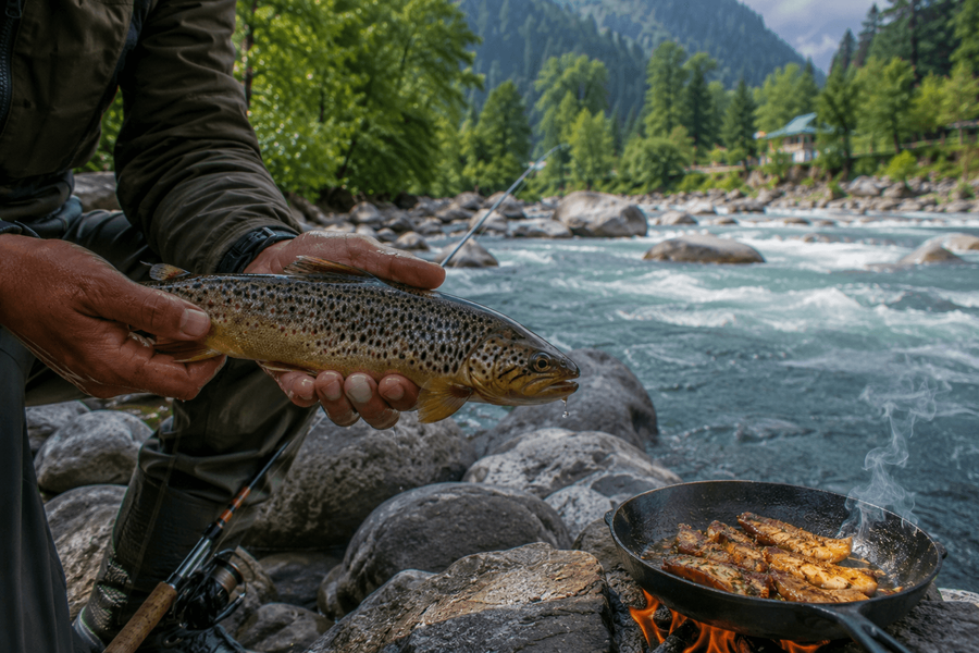 Trout fishing and “catch and cook” culture (seasonal)