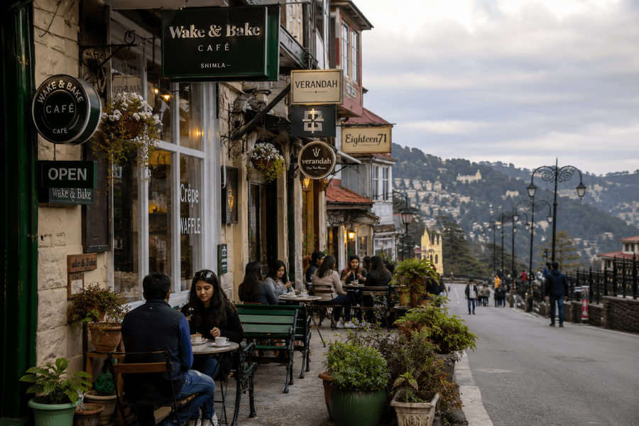 Café Hopping in Shimla