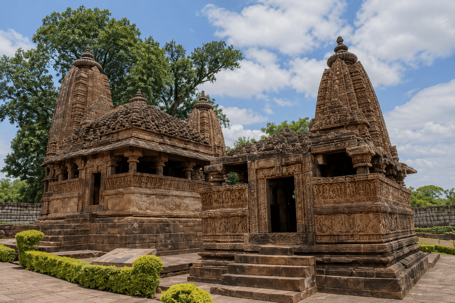 Kalchuri Temple Cluster
