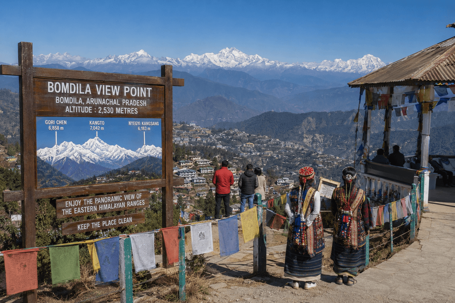 Bomdila Viewpoint