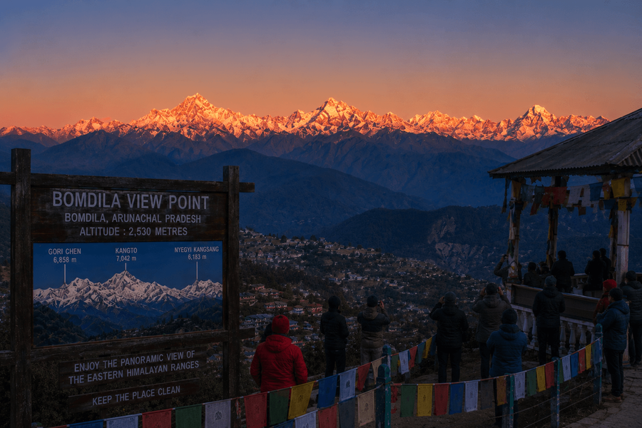 Sunrise Alpenglow
