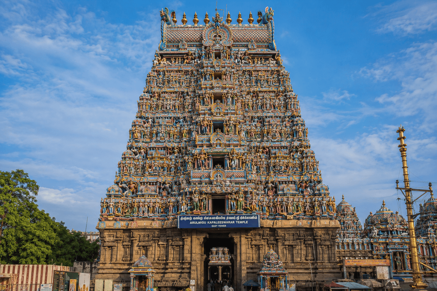 37-metre Gopuram